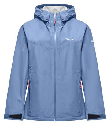 Salewa Puez 2.5L Powertex Women's Waterproof Jacket, Blue