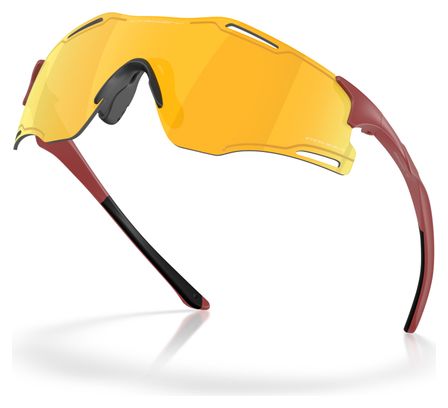 Occhiali Oakley Cybr Zero Matte Iron Red / Prizm 24K / Codice: OO9512D-0339 
