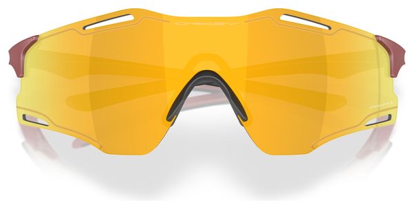Occhiali Oakley Cybr Zero Matte Iron Red / Prizm 24K / Codice: OO9512D-0339 