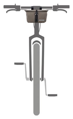 Ortlieb Accessory-Pack 3,5 l stuurtas donker zandgrijs beige