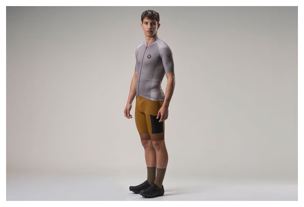 LeBram Glières Jersey met korte mouwen Bruin