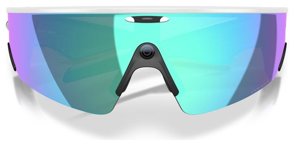 Oakley Meta Vanguard IA Bril - Wit / Prizm Saffier / Ref : OW8001-06
