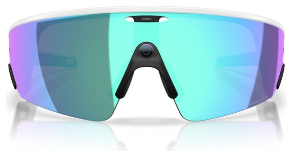Oakley Meta Vanguard IA Bril - Wit / Prizm Saffier / Ref : OW8001-06