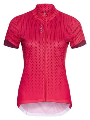 Women&#39;s Short Sleeve Jersey Odlo Essential Pink