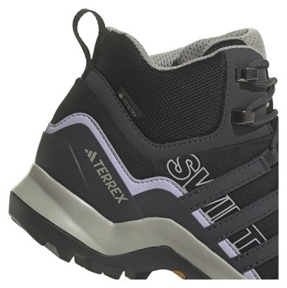 adidas Terrex Swift R2 Mid GTX Damen-Wanderschuhe Schwarz Grau