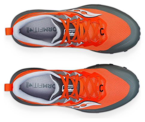 Chaussures de Trail Running Saucony Peregrine 14 Rouge Gris