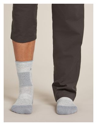 Calcetines Icebreaker Hike+ Crew Medium Gris para hombre