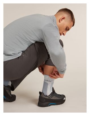 Calcetines Icebreaker Hike+ Crew Medium Gris para hombre