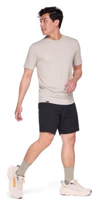 Hoka Essential Beige Homme short sleeve jersey