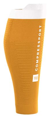 Compressport R2 3.0 Compression Sleeves, Yellow/Gray