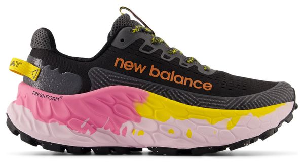 New Balance Fresh Foam X Trail More v3 Black/Pink/Yellow Women's Trail Shoes