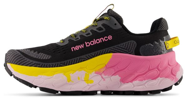 Chaussures Trail New Balance Fresh Foam X Trail More v3 Noir/Rose/Jaune Femme