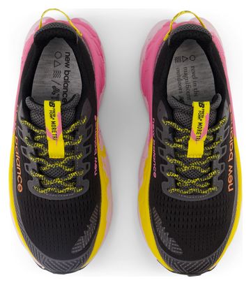 New Balance Fresh Foam X Trail More v 3 Zapatillas de trail para mujer Negro/Rosa/Amarillo