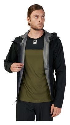 Fox Defend 3L Water Long Sleeve Jacket Black