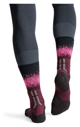 X-Socks Trailrun TerraSkin Perform Crew sokken, rood/roze