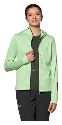 Salewa Pedroc 3 Women's Green Fleece Hoodie