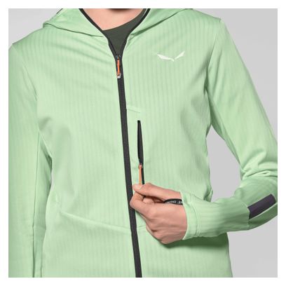 Salewa Pedroc 3 Women's Green Fleece Hoodie