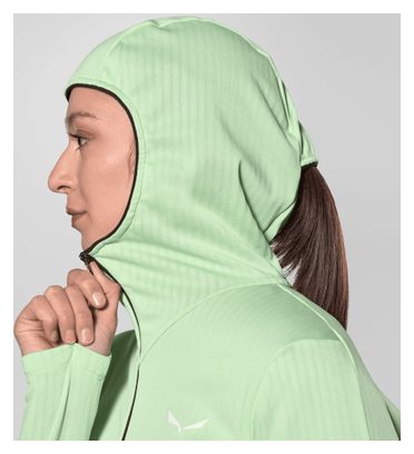 Salewa Pedroc 3 Women's Green Fleece Hoodie