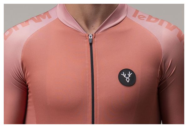 LeBram Glières Jersey met korte mouwen Pink Terracotta