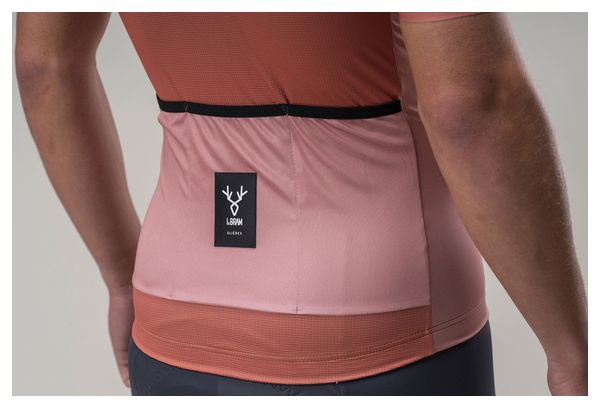 LeBram Glières Jersey met korte mouwen Pink Terracotta