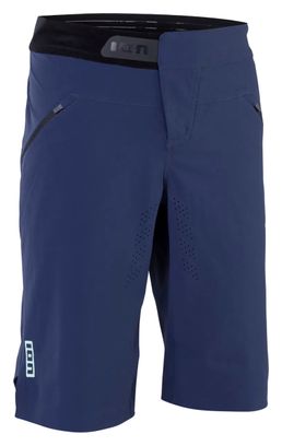 Pantalón Corto <strong>MTB</strong> ION Traze <strong>Amp</strong> Azul Hombre
