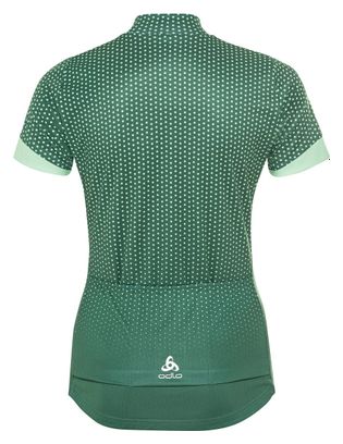 Odlo Essential Women's Short-Sleeved Jersey Green