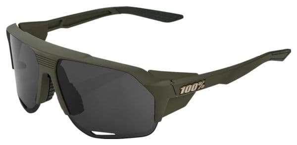 100% Goggles - Norvik - Soft Tact Army Green - Smoked Lenses