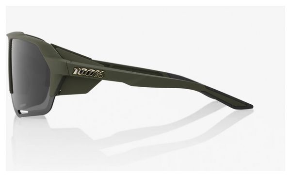 100% Brille - Norvik - Soft Tact Army Green - Verdunkelte Gläser