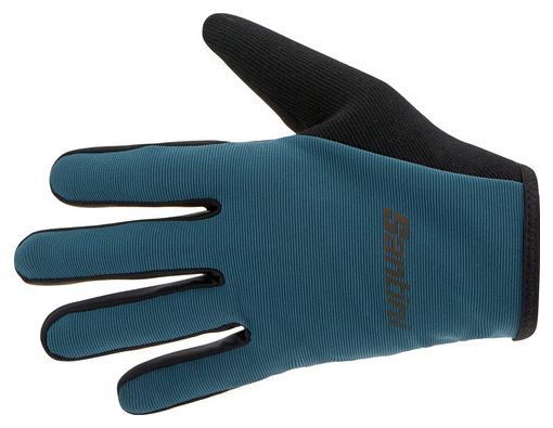 Guantes largos de MTB Santini Gravel Blue