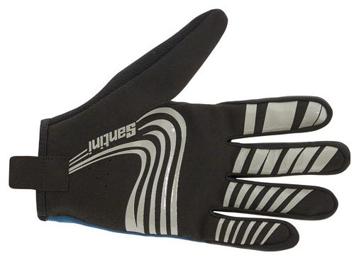 Guantes largos de MTB Santini Gravel Blue