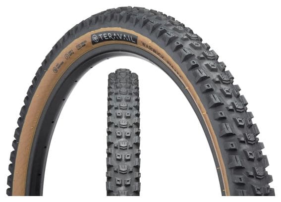 Pneu VTT Teravail Warwick 27.5'' Tubeless Ready Souple Light and Supple Sidewall Tan