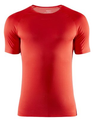 Maillot manches courtes Craft Nanoweight Rouge Homme