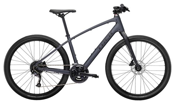 Vélo Fitness Trek Dual Sport 2 Shimano Acera / Altus 9V 650mm Gris 2023