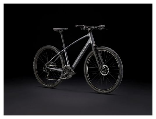 Vélo Fitness Trek Dual Sport 2 Shimano Acera / Altus 9V 650mm Gris 2023