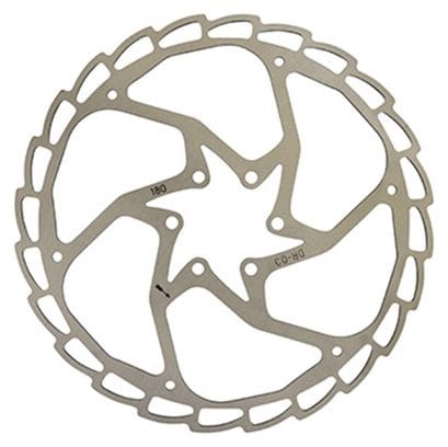 Disque de frein vtt 6 trous Newton brake 180mm argent