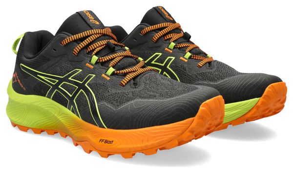 Asics GEL-Trabuco 11 Trail Shoes Black Yellow Orange Homme