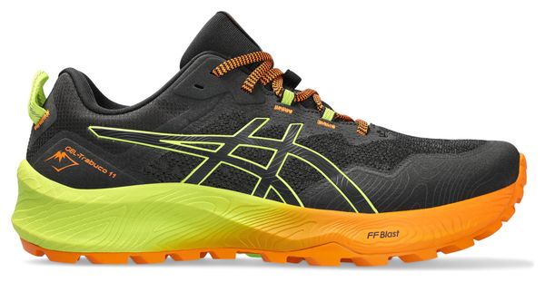 Asics GEL-Trabuco 11 Trailrunning-Schuhe Schwarz Gelb Orange Herren