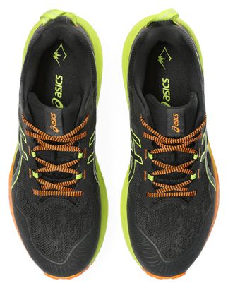 Zapatillas Trail Asics GEL-Trabuco 11 Negro Amarillo Naranja Hombre