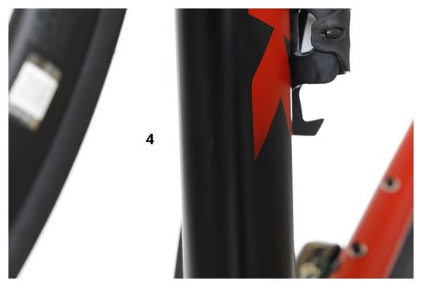 Produit Reconditionné - Vélo de Route Look 785 Huez Shimano Ultégra DI2 11V Black Red Glossy/Mat 2020 M
