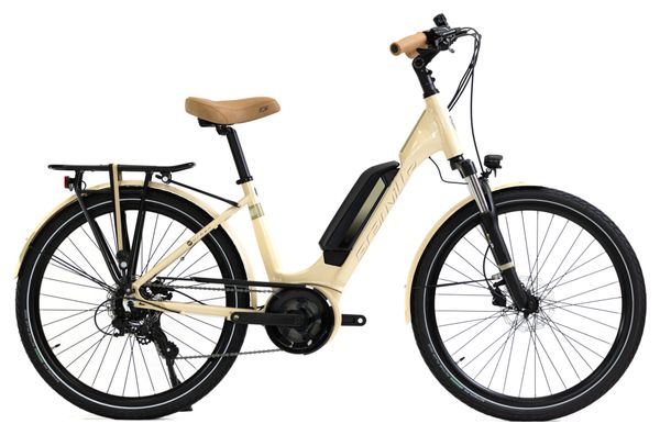 Granville E-Urban 30 Bicicletta elettrica da città unisex Shimano Tourney/Altus 7S 500 Wh 26'' Ivory Beige 2023