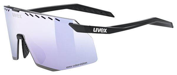 Uvex Pace Stage CV Brille Schwarz/Gläser Rosa verspiegelt