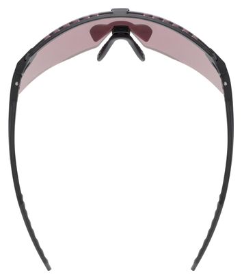 Uvex Pace Stage CV Brille Schwarz/Gläser Rosa verspiegelt
