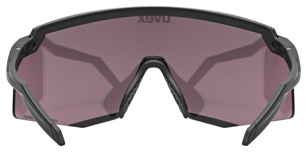 Uvex Pace Stage CV Brille Schwarz/Gläser Rosa verspiegelt