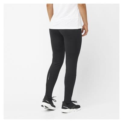 Lange Tights für Frauen Salomon Cross Run Schwarz