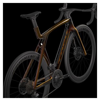 Vélo de Routre Trek Madone SLR 7 Sram Force eTap AXS 12V 700 mm Orange Axinite/Noir Gén 7