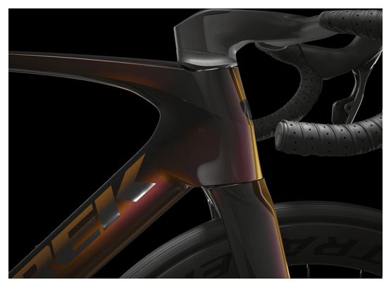 Vélo de Routre Trek Madone SLR 7 Sram Force eTap AXS 12V 700 mm Orange Axinite/Noir Gén 7