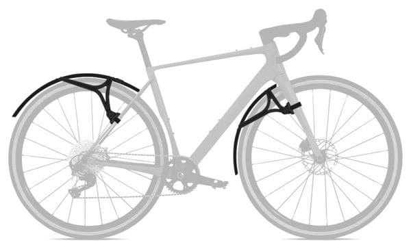 Garde-boue Zefal Shield G50 Set Noir 