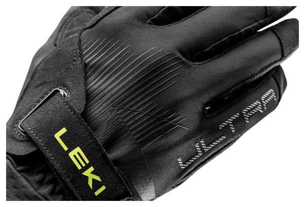 Leki Ultratrail TR trailrunninghandschoenen Zwart/Geel