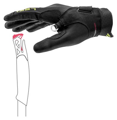 Leki Ultratrail TR trailrunninghandschoenen Zwart/Geel