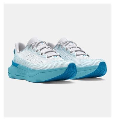 Chaussures Running Under Armour Infinite Pro Fire & Ice Blanc Bleu Unisexe